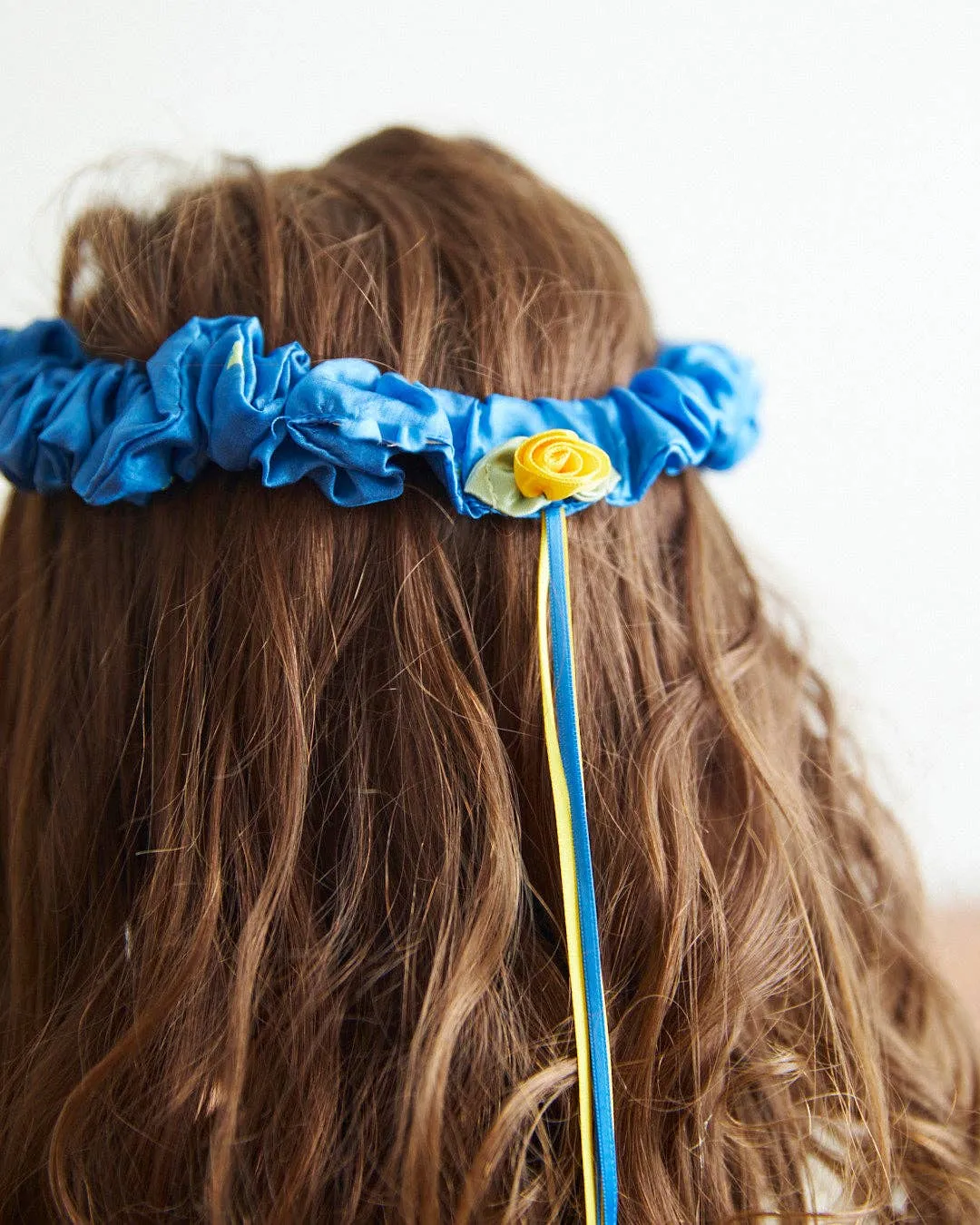 100% Silk Headbands for Dress Up Rainbow