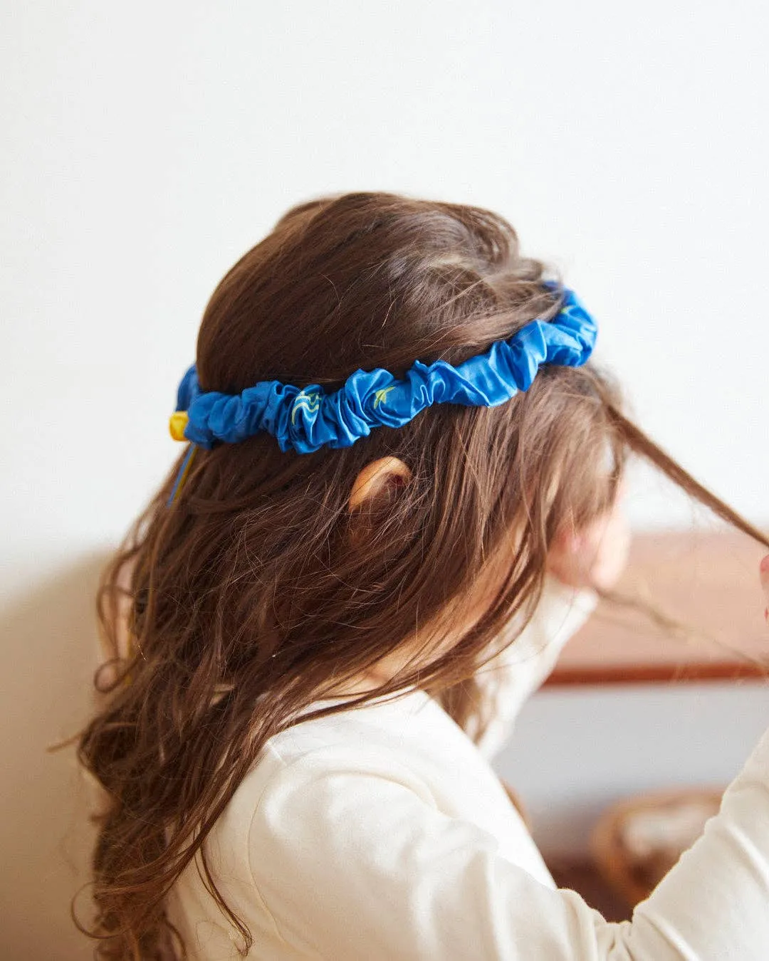 100% Silk Headbands for Dress Up Rainbow