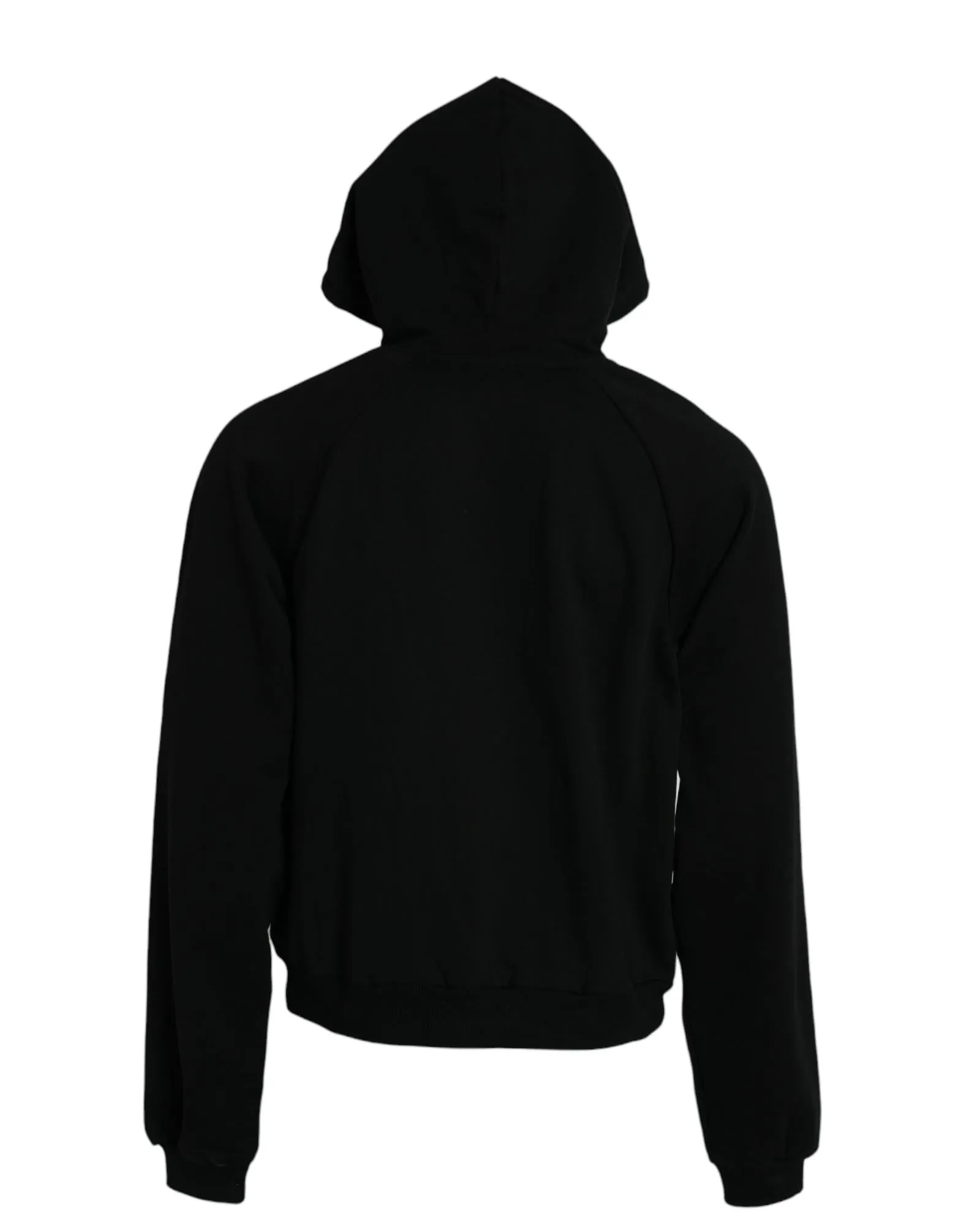 Balenciaga  Men's Oversized Logo Print Hoodie - Black