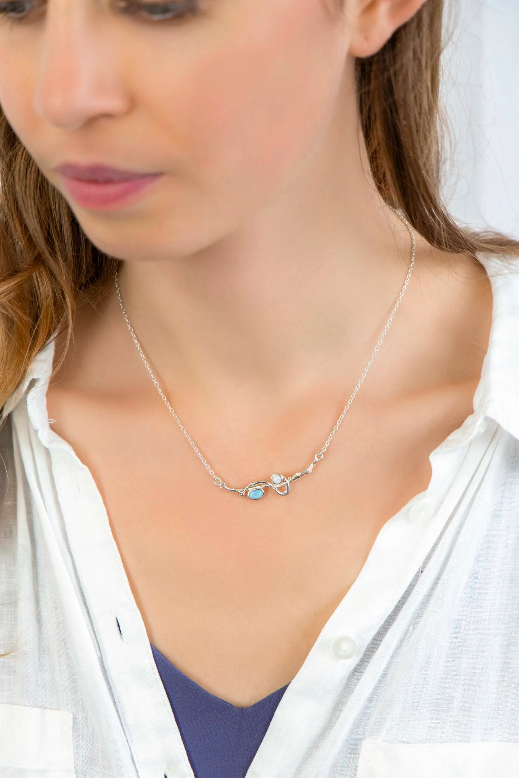Banyan Flowing Opalite Necklace