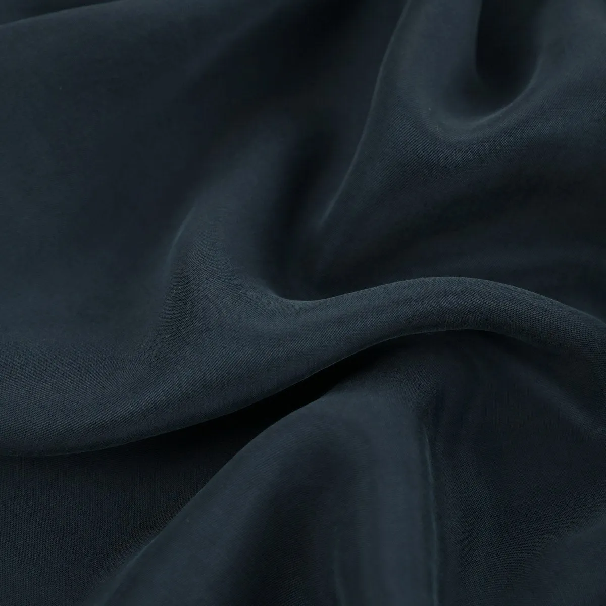 Blue Lyocell Satin Fabric 96663