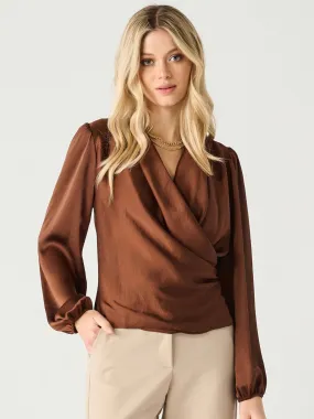 Bonnie Soft Wrap Blouse