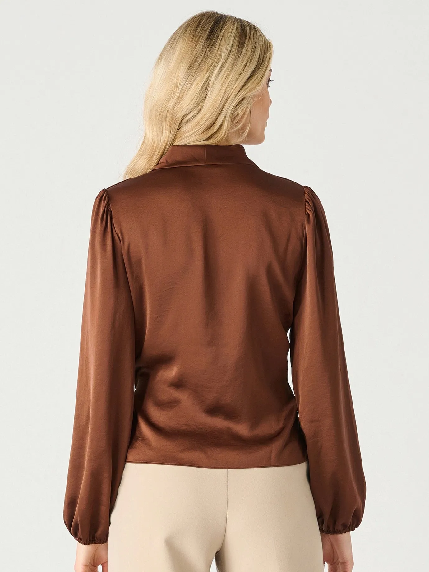 Bonnie Soft Wrap Blouse