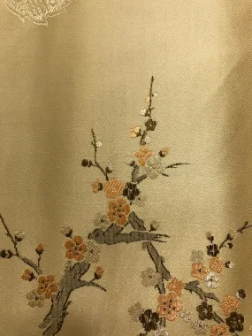 Brocade - 45-in Silk Rayon Brocade Golden Yellow Special Purchase