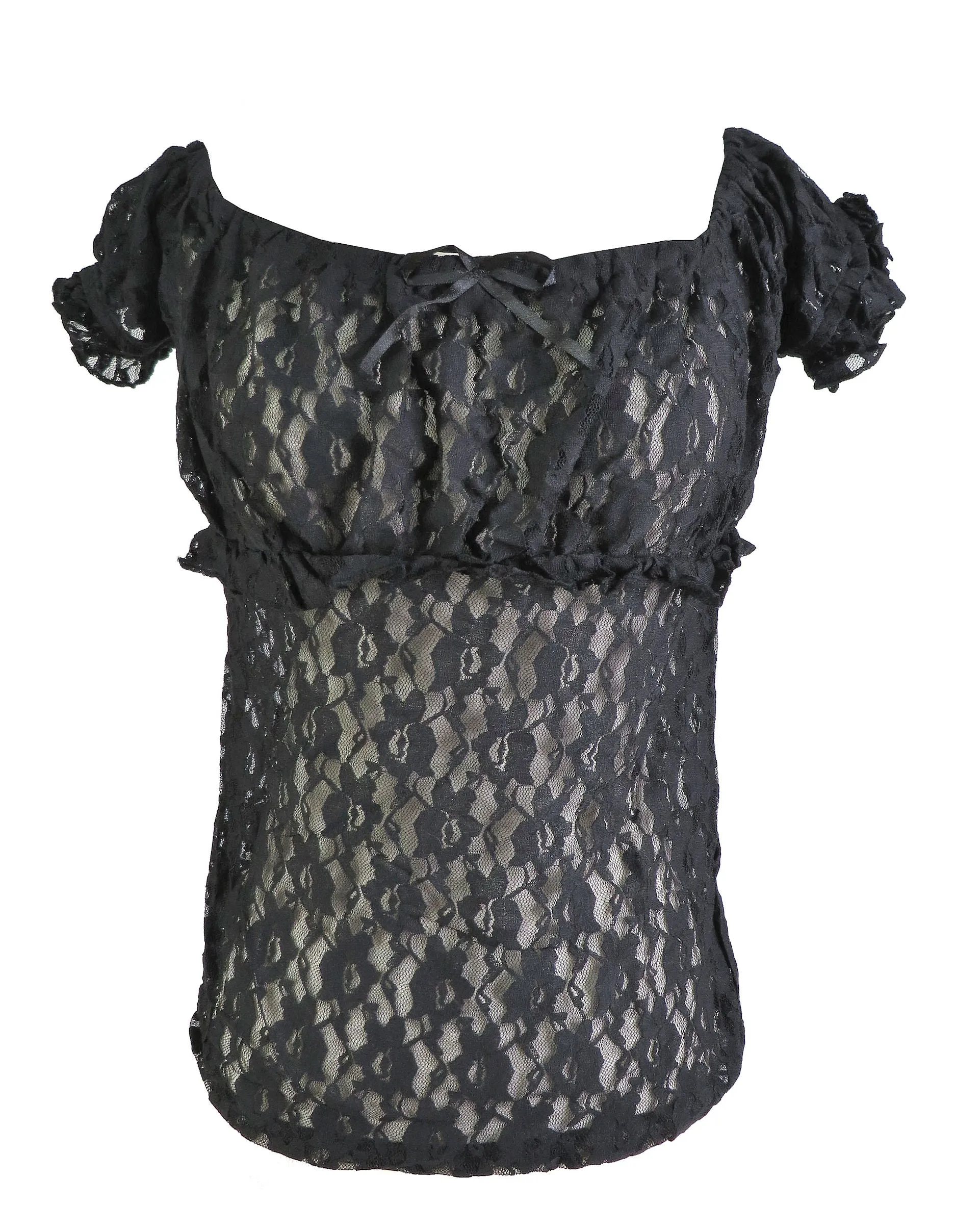 Burleska Women's Gothic Gypsy Peasant Pirate Corset Top Octoberfest