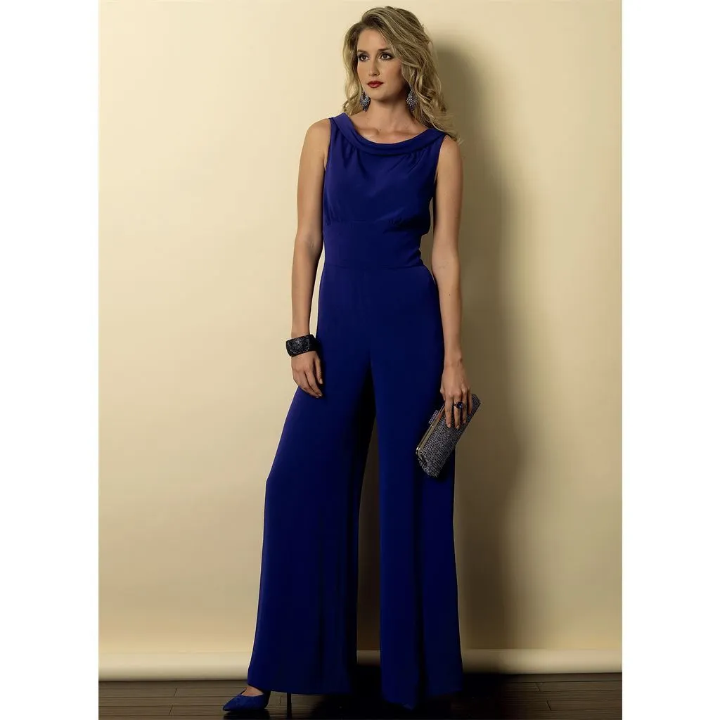 Butterick Pattern B6130 Misses' Dress and Jumpsuit