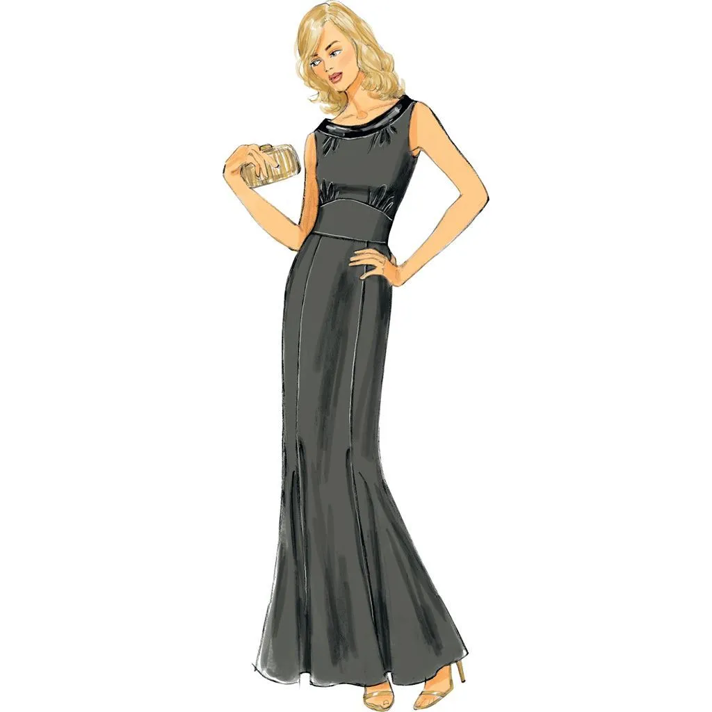 Butterick Pattern B6130 Misses' Dress and Jumpsuit