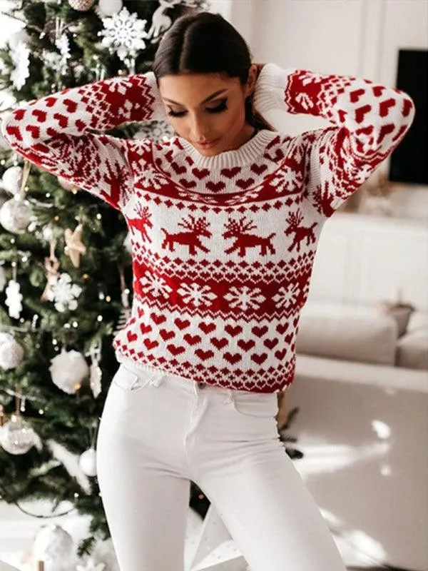 Chic Holiday Sweater for Women - Must-Have Festive Fashion for Christmas Celebrations