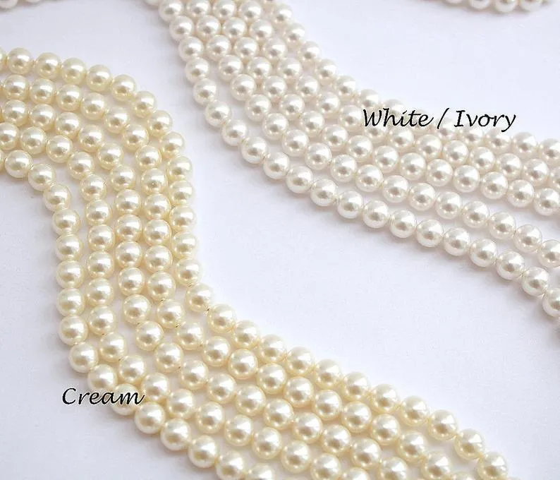 Clip On Pearl Earrings- Hayley