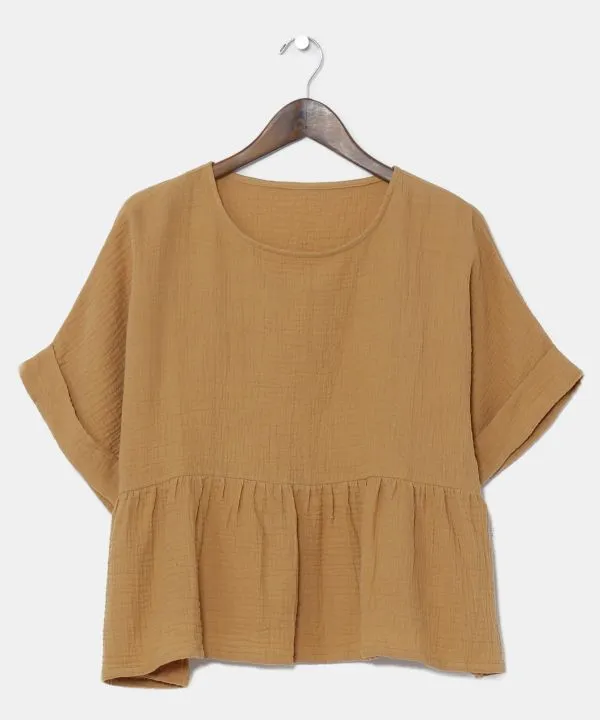 Double Gauze Effortless Top