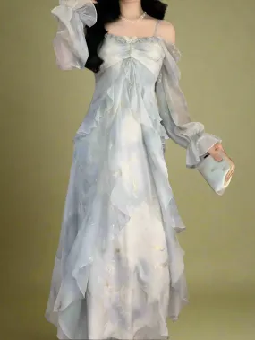 Fairy Dreamscape Flowing Maxi Dress