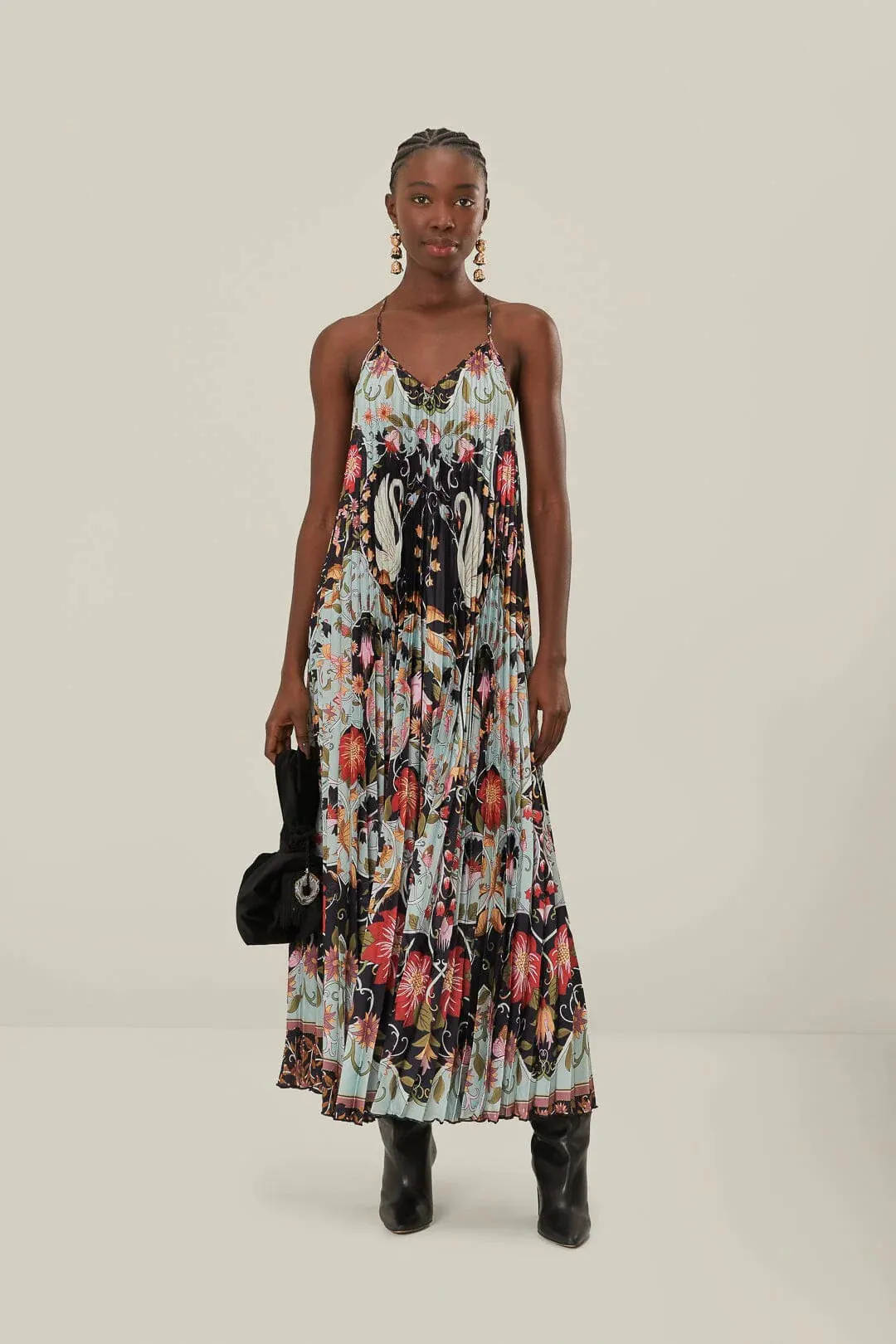 Farm Rio - Flowing Beauty Pleated Dress