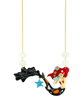 Flowing Koi Siren Necklace