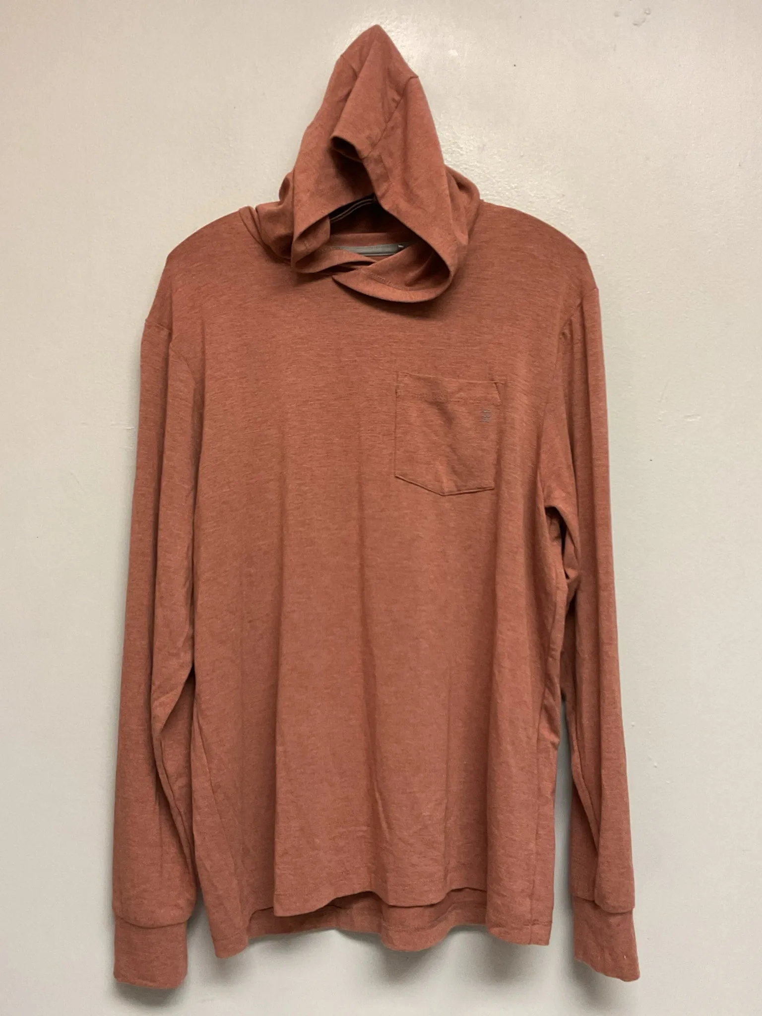 FREE FLY Size 12 Rust Viscose Big Boys T-Shirts