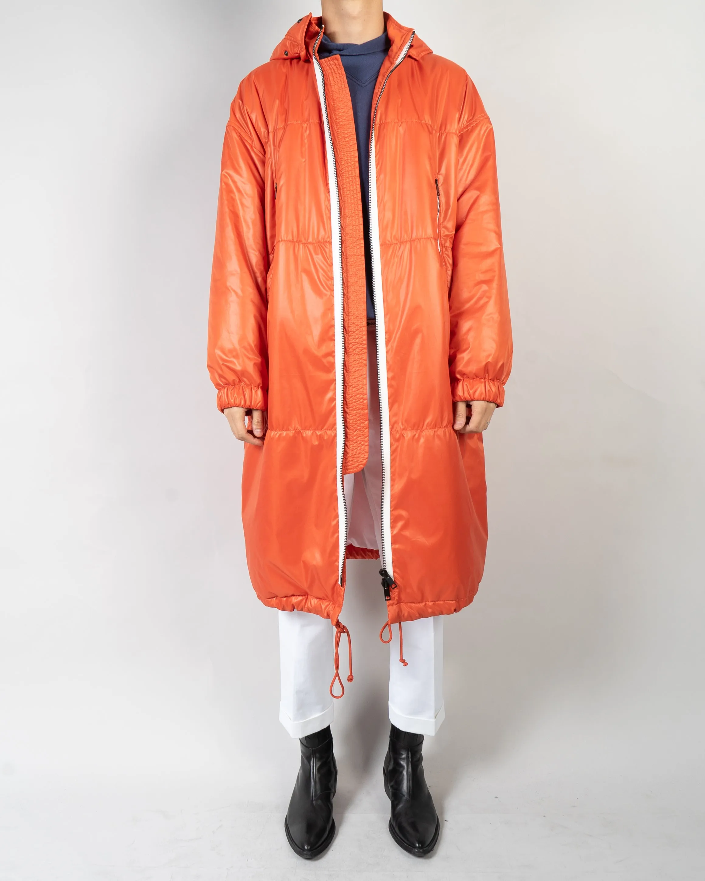 FW19 Commander Orange Hooded Parka