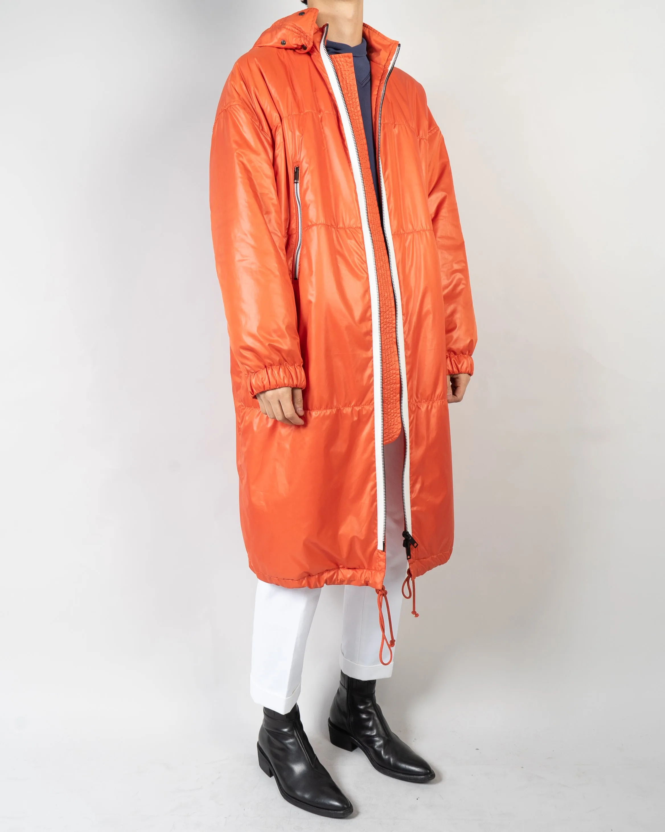 FW19 Commander Orange Hooded Parka