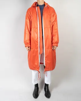FW19 Commander Orange Hooded Parka
