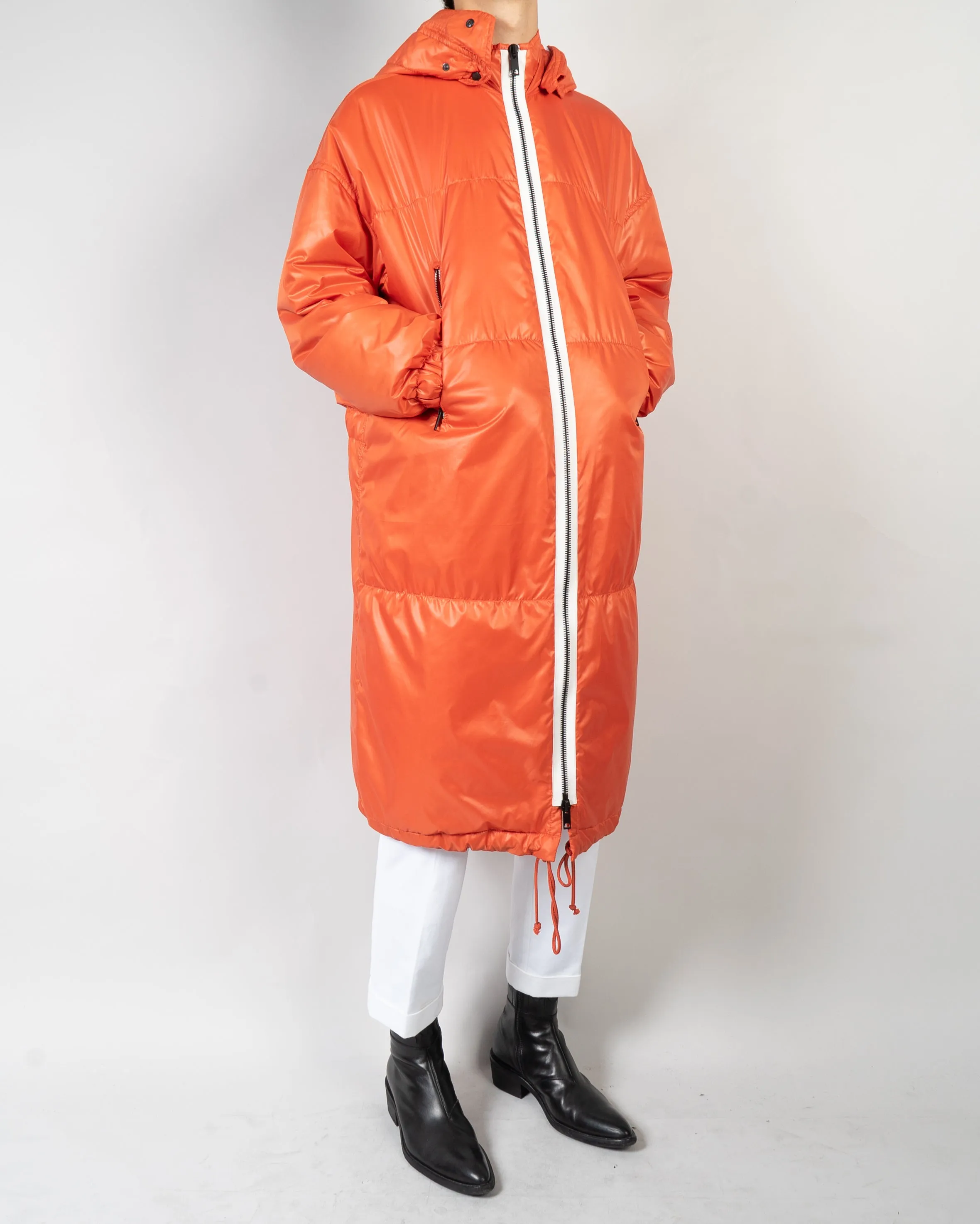 FW19 Commander Orange Hooded Parka