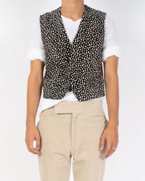 FW19 Dotted Ponyhair Waistcoat Sample