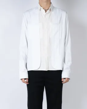 FW19 Double Layer Hufi White Shirt