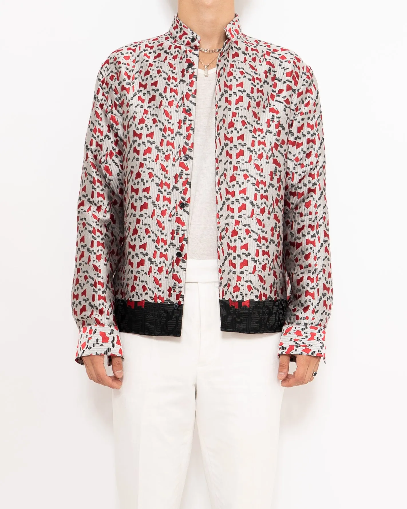 FW19 Marvel Multicolor Jacquard Shirt
