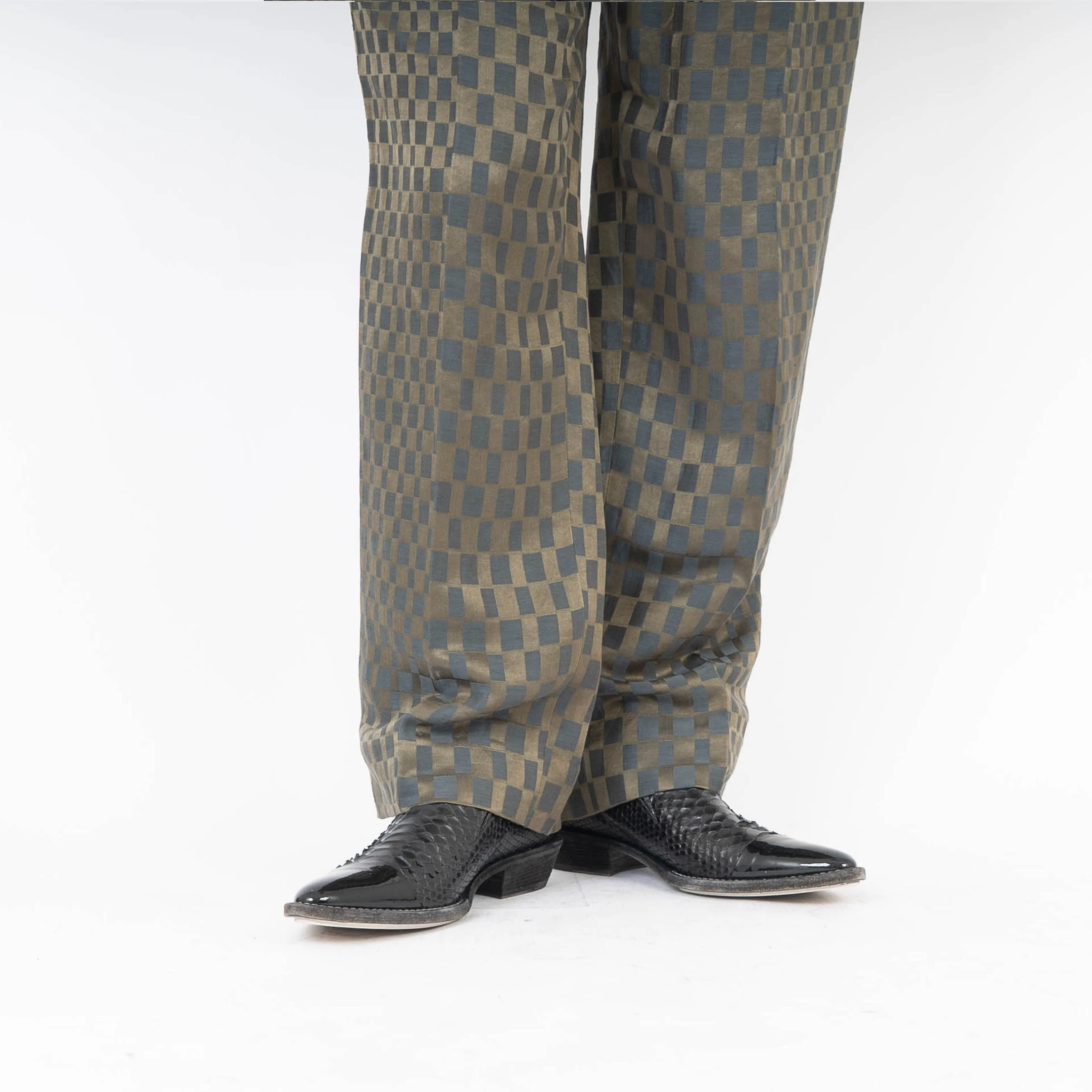FW19 Python Loafer with Patent Toe-Cap