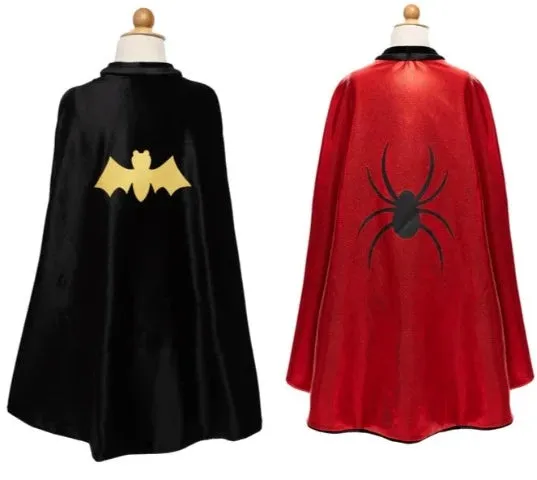 Great Pretenders Cape - Reversible Spider/Bat Flowing