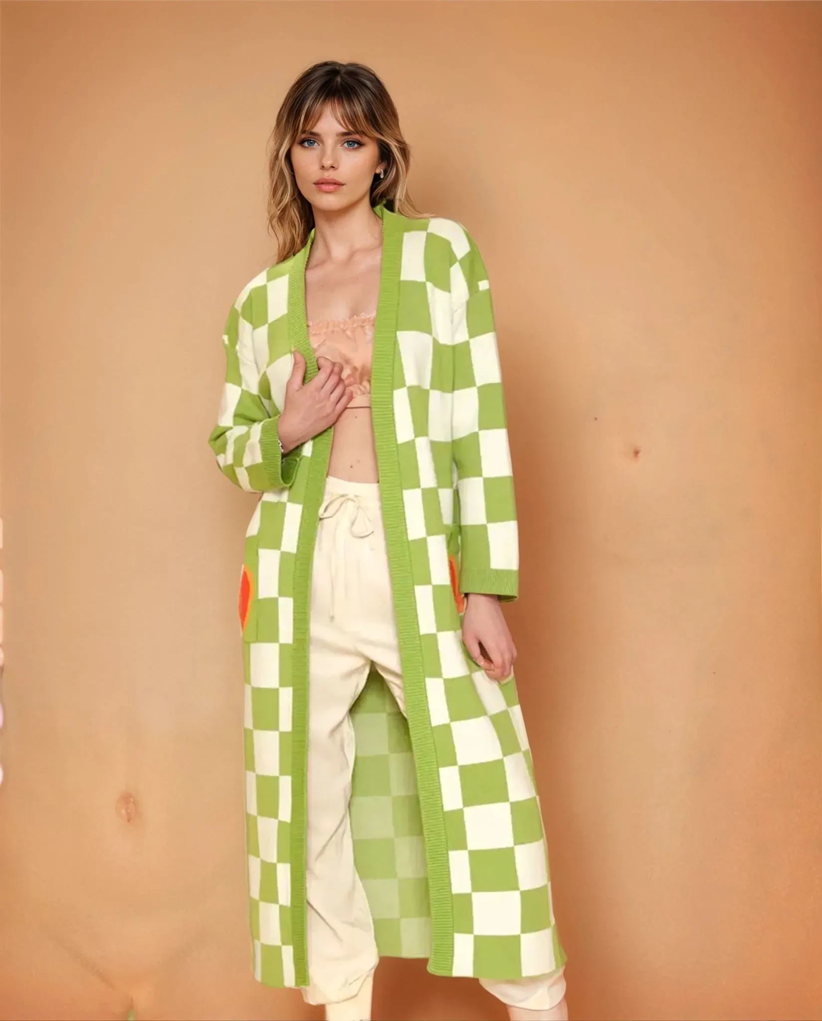 Hearts Aflame Maxi Cardigan