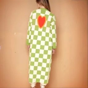 Hearts Aflame Maxi Cardigan