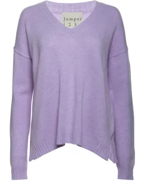 Heather V Neck Sweater