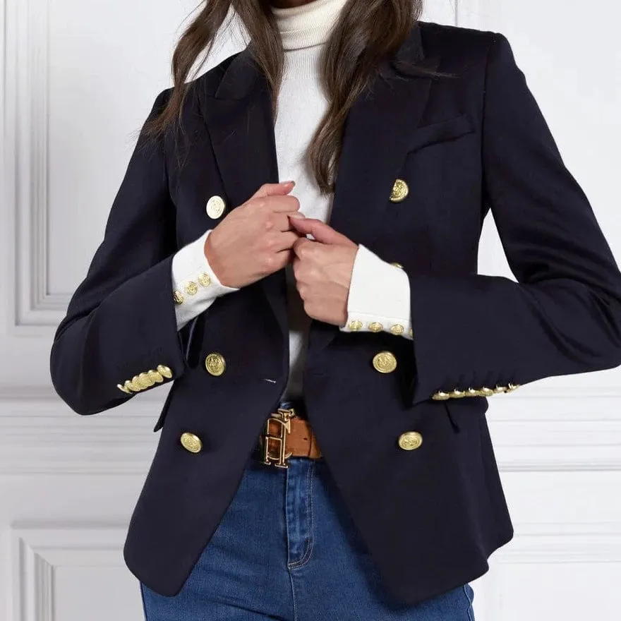 Holland Cooper Knightsbridge Blazer Navy Barathea