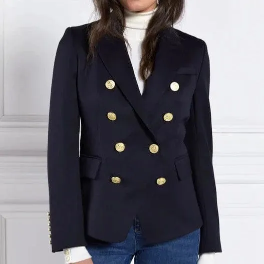 Holland Cooper Knightsbridge Blazer Navy Barathea