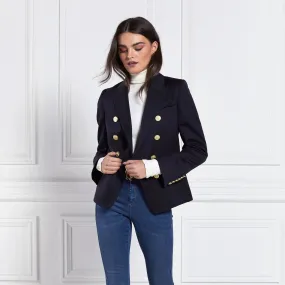 Holland Cooper Knightsbridge Blazer Navy Barathea