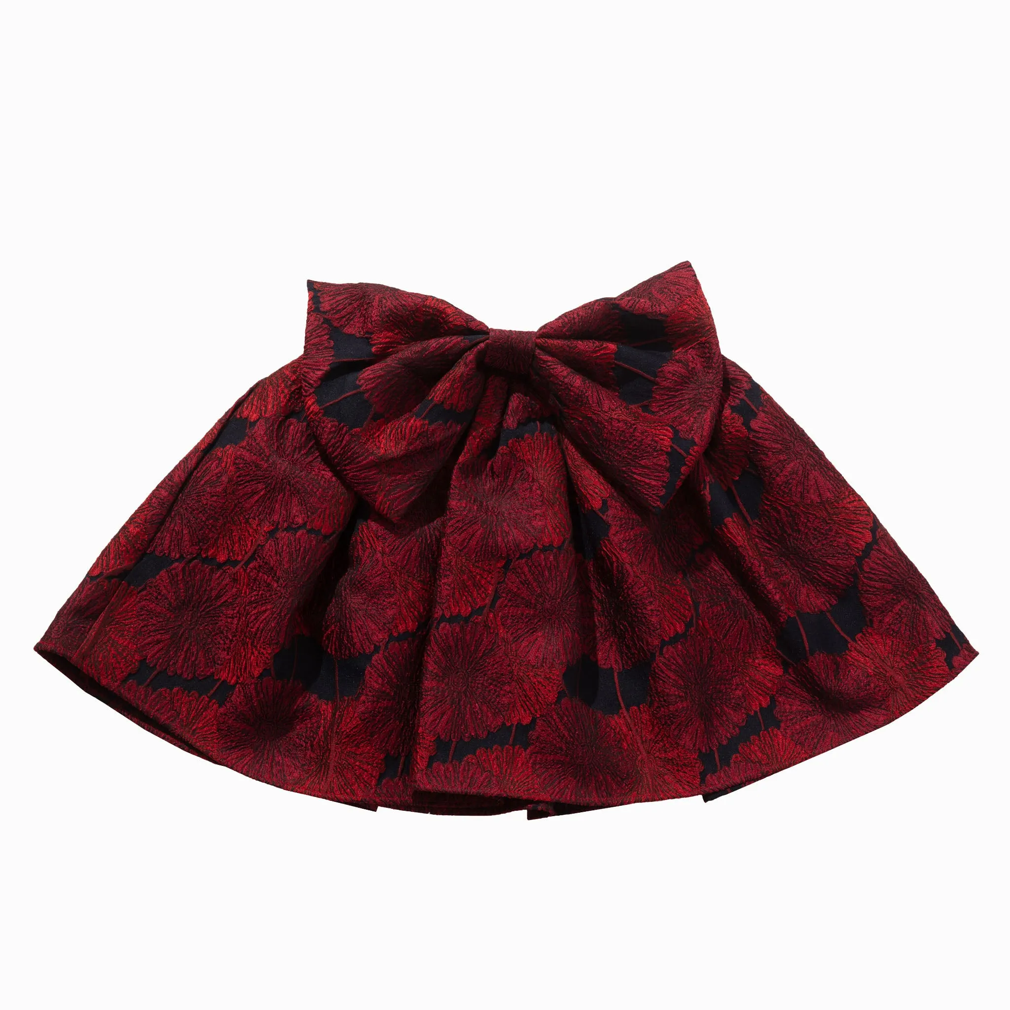 Jacard Balloon Skirt