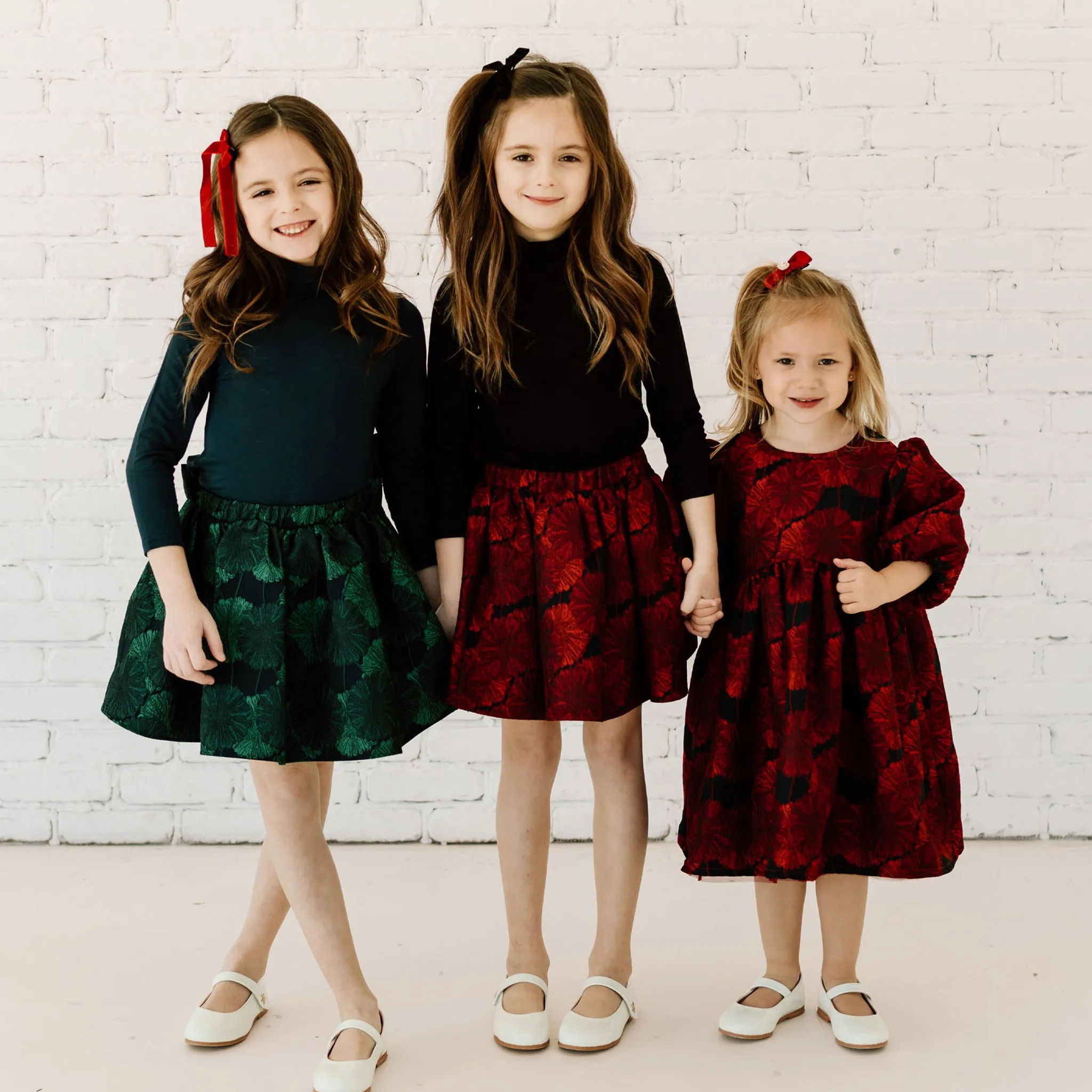 Jacard Balloon Skirt