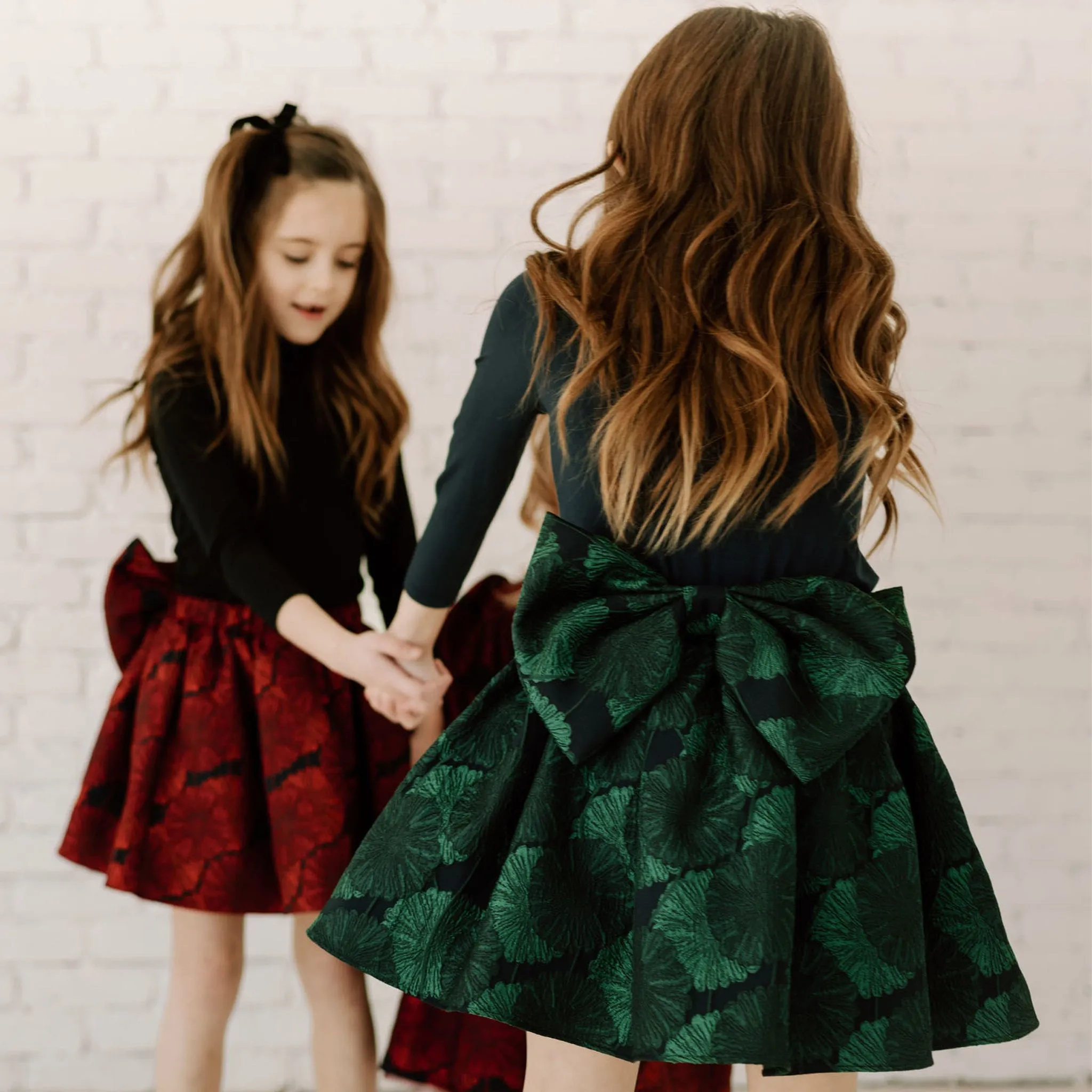 Jacard Balloon Skirt