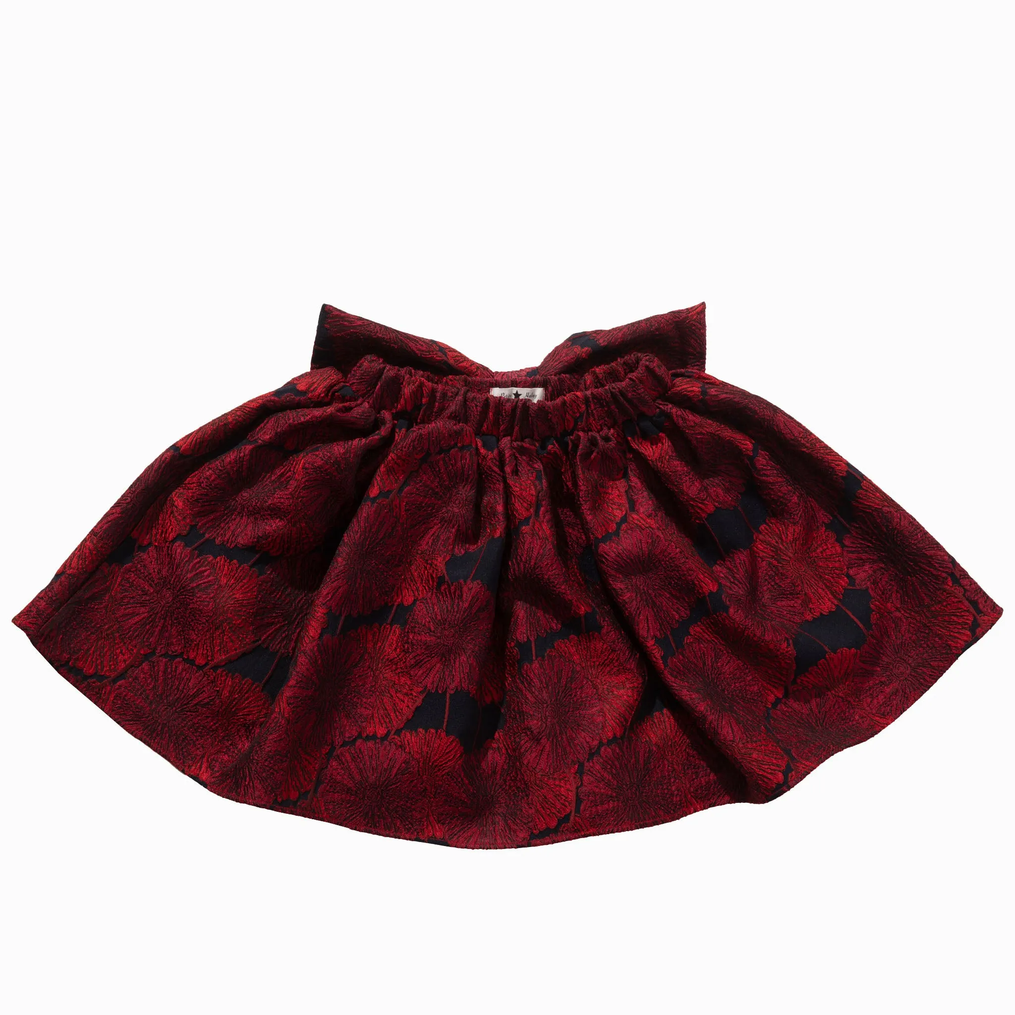 Jacard Balloon Skirt