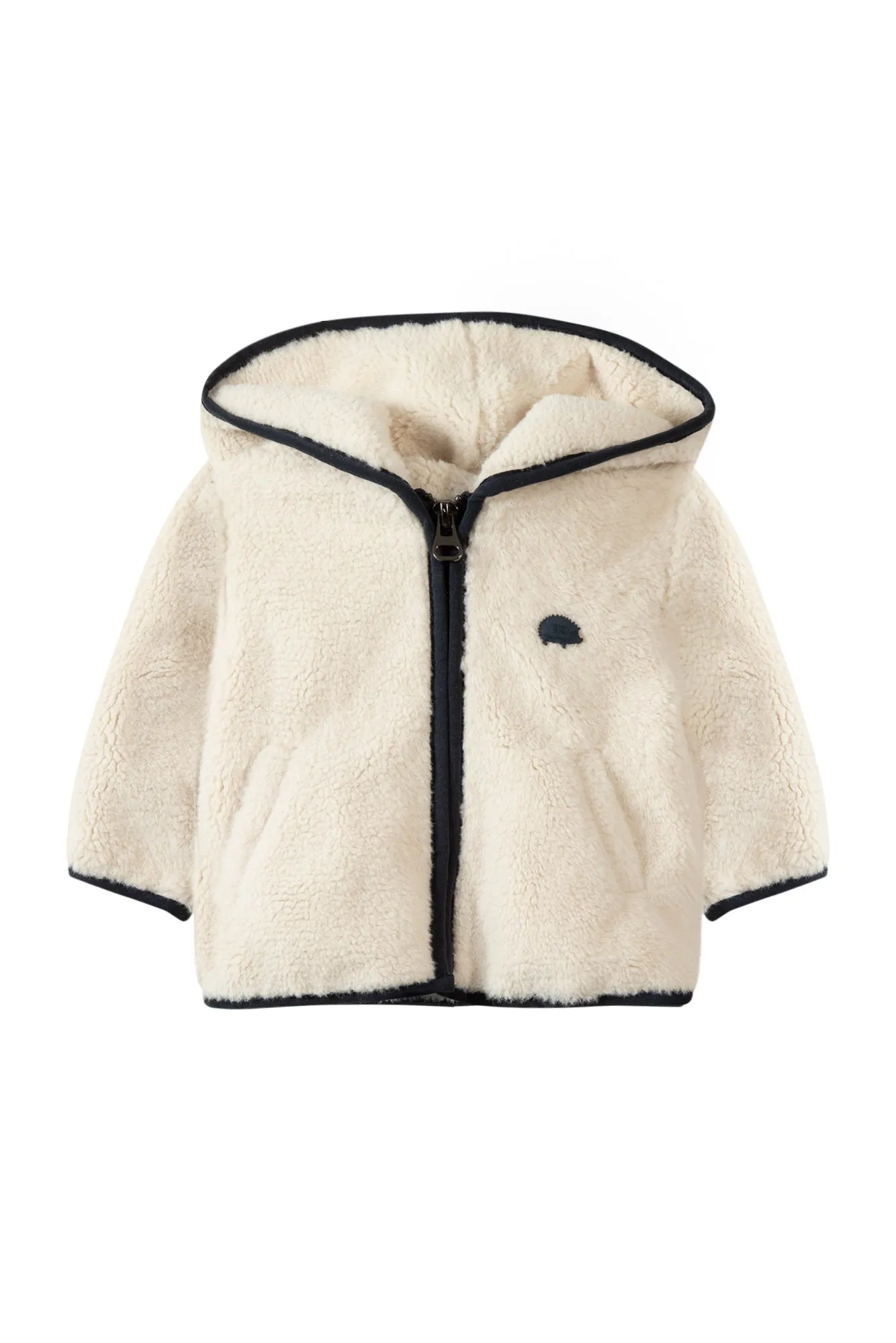 Jacket - Beige faux fur