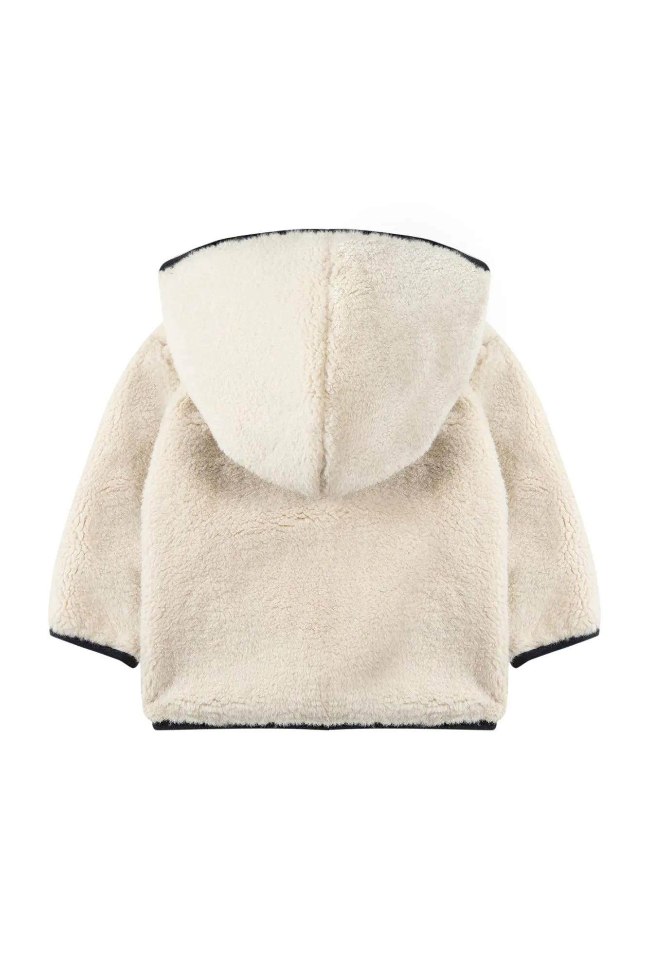 Jacket - Beige faux fur