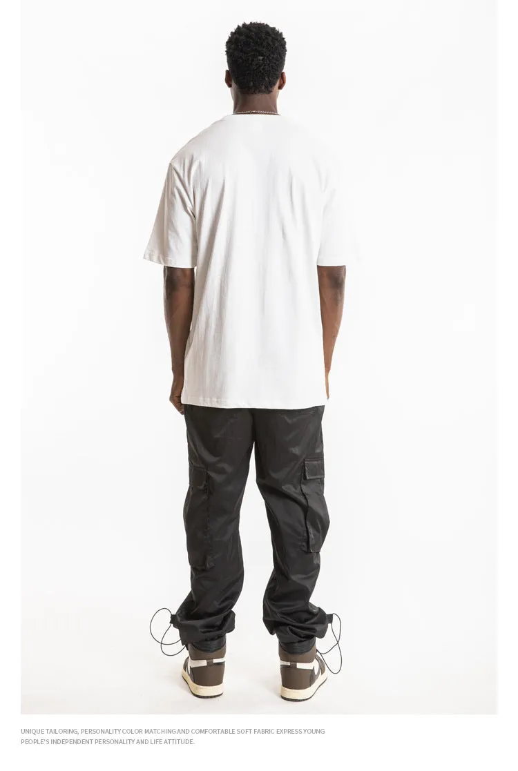Kanye LUCKY ME I SEE GHOSTS Short Sleeve Oversized T-Shirt