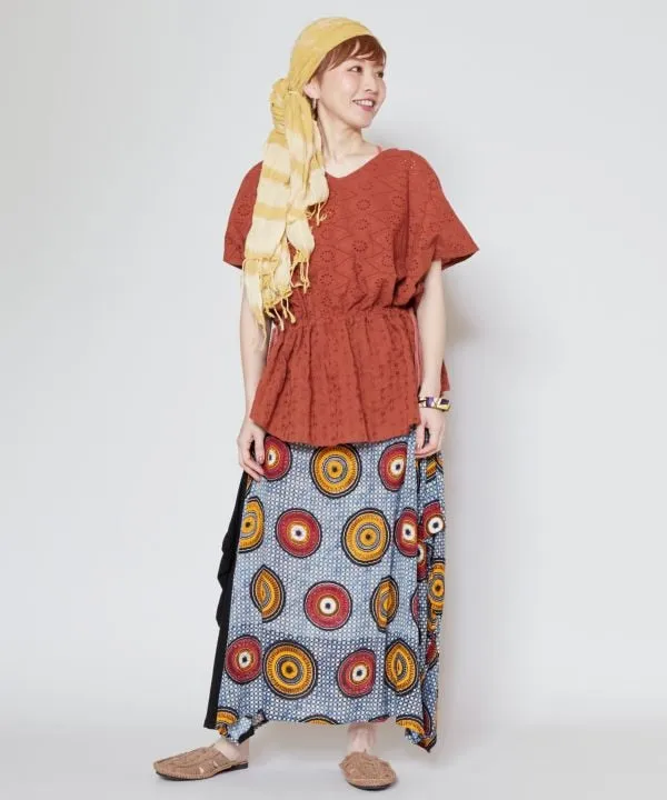 Kitenge Pattern Versatile Skirt