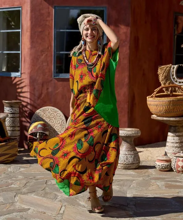 Kitenge Pattern Versatile Skirt