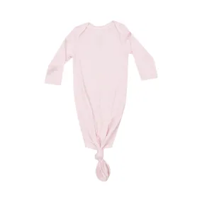 Knotted Gown - Light Pink Stripe