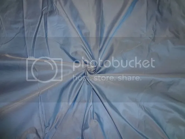 Light Blue colour Silk Dutchess Satin fabric
