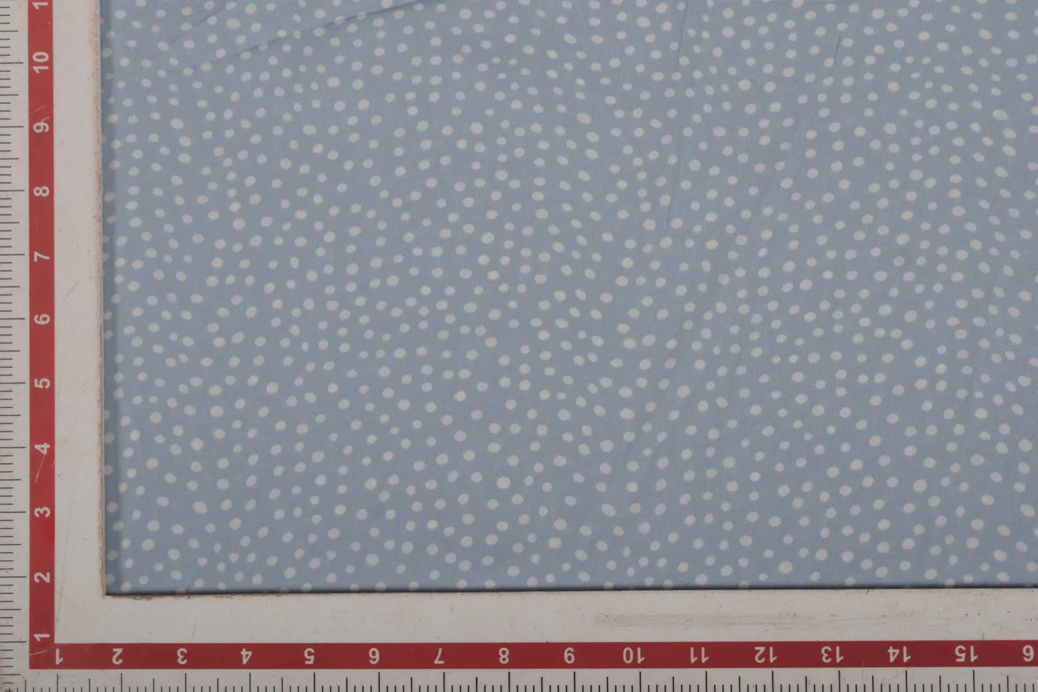 Light Blue Printed Crepe Fabric