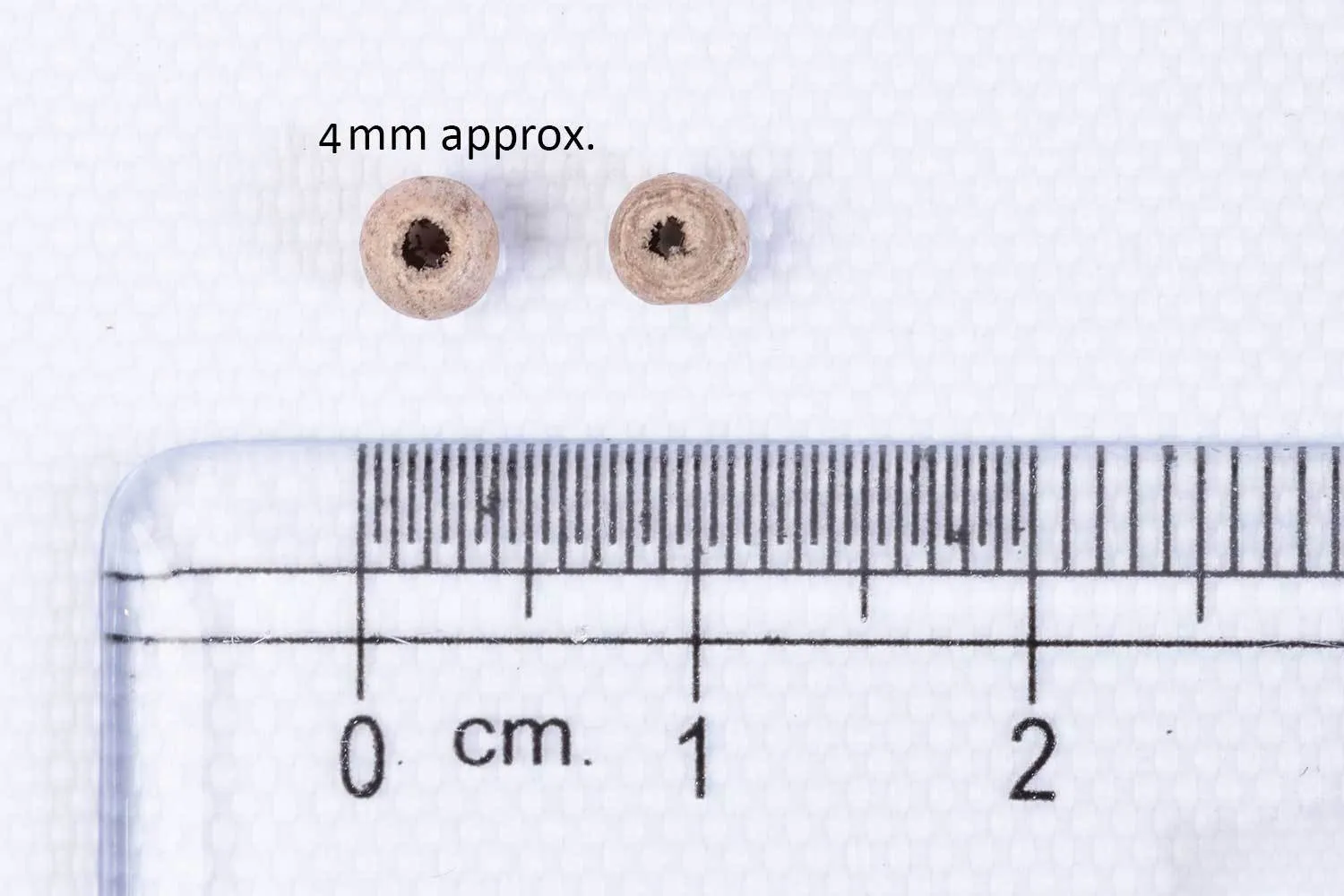Light Brown Round Wooden Beads