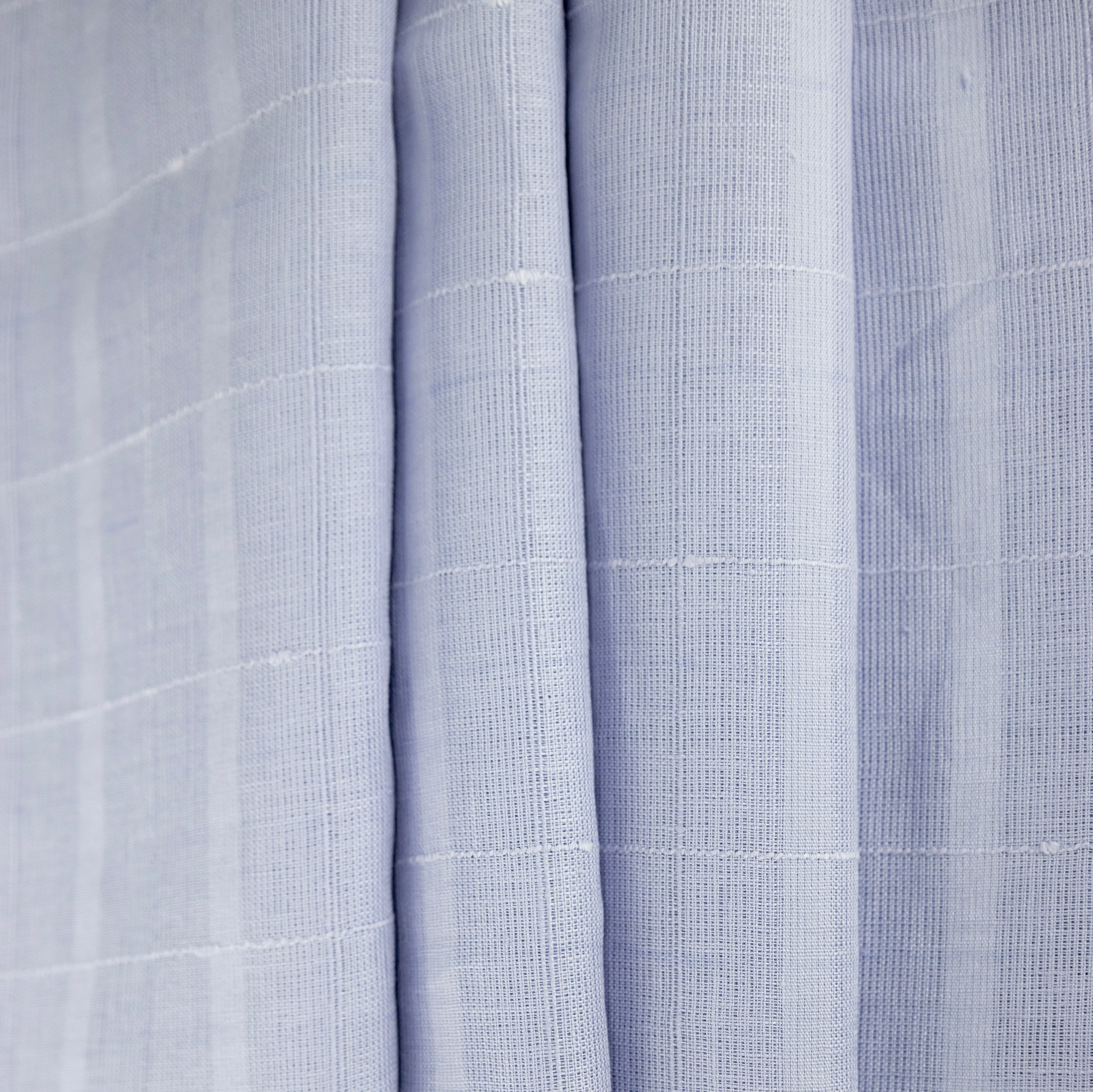 Light Lilac Crossbar Sheer Linen - $14.00 yd.