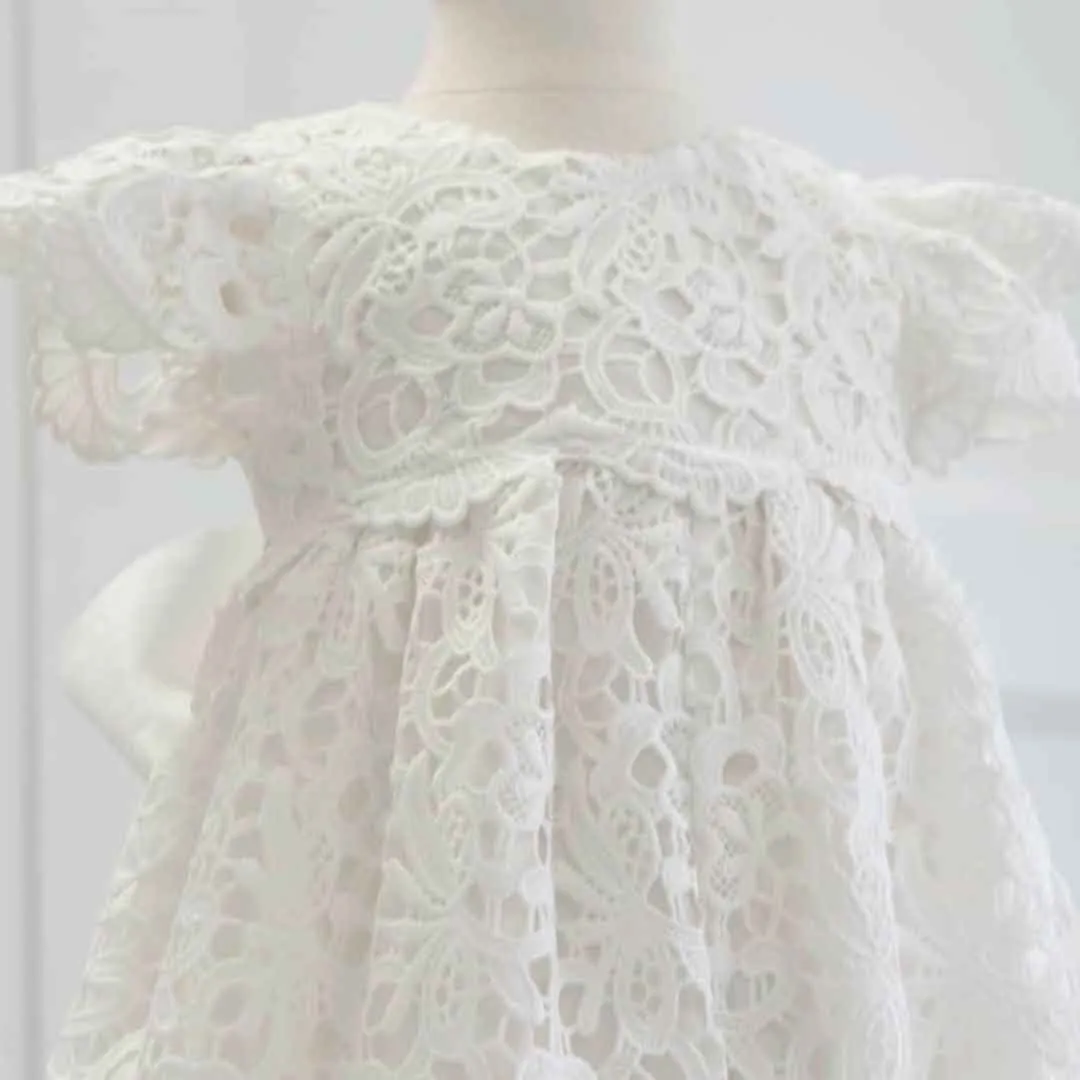 Lola Christening Gown & Bonnet