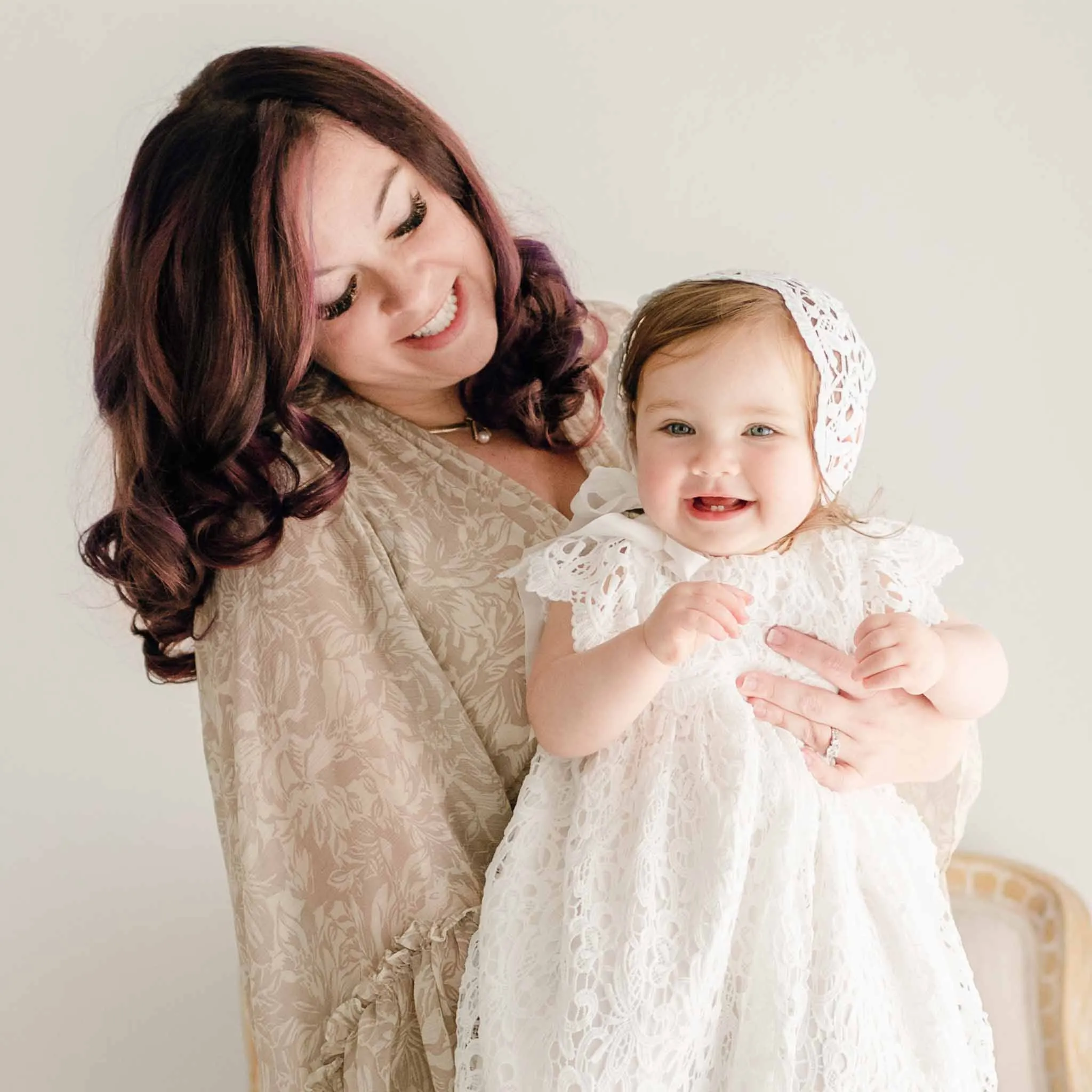Lola Christening Gown & Bonnet