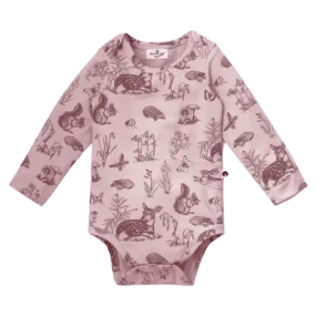 Long Sleeve Bodysuit - Forest Friends